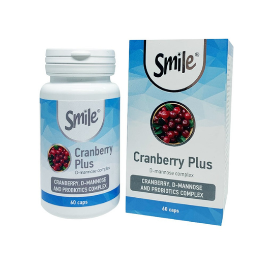 Smile Cranberry Plus D-Mannose Complex  60 kapele