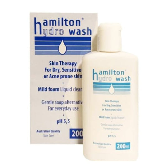 Hamilton Hydro Wash Mild Foam Liquid Cleanser pH 5.5  200 ml