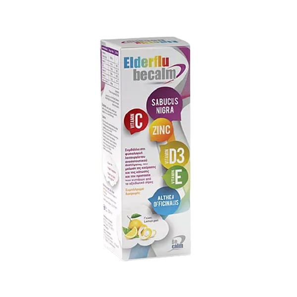 Becalm Elderflu Adult Lemon Peel  250 ml