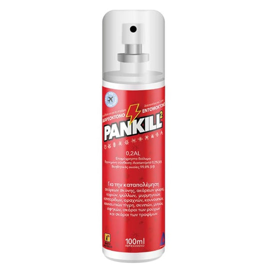 Pankill 2 Insecticide - Acaricide Spray  100 ml
