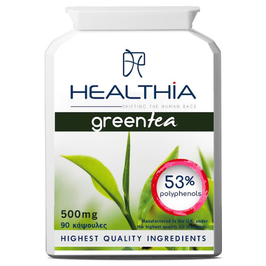 Healthia Green Tea 500mg  60 kapele