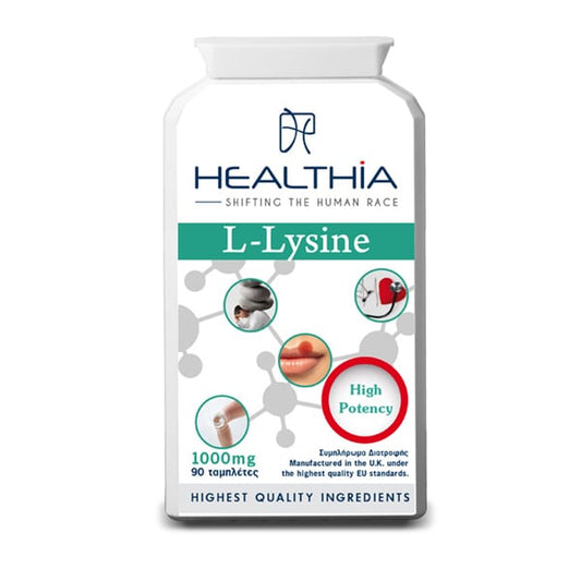 Healthia L-Lysine 1000mg  90 tableta