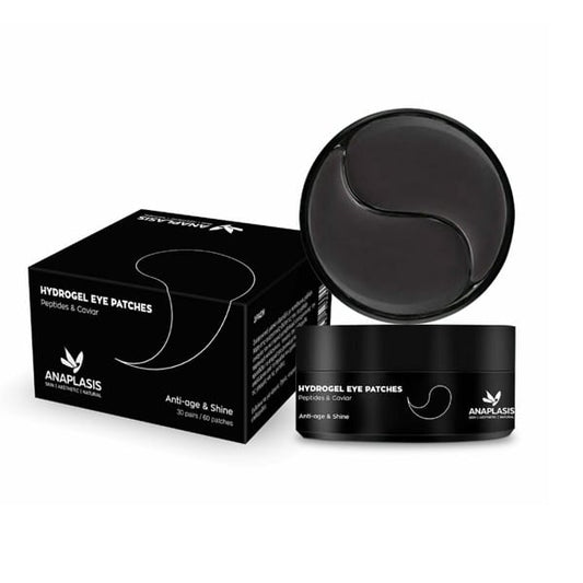 Anaplasis Hydrogel Eye Patches Peptides & Caviar  60 copë