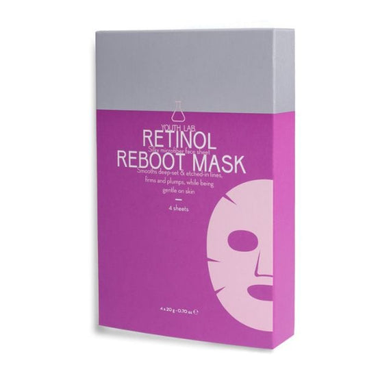 Youth Lab. Retinol Reboot Mask  4 copë x 20g