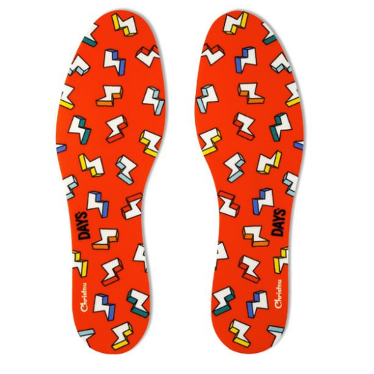 Christou Days Fresh Deodorising Adult Insoles Thunderbolts 38-45  1 palë - E kuqe