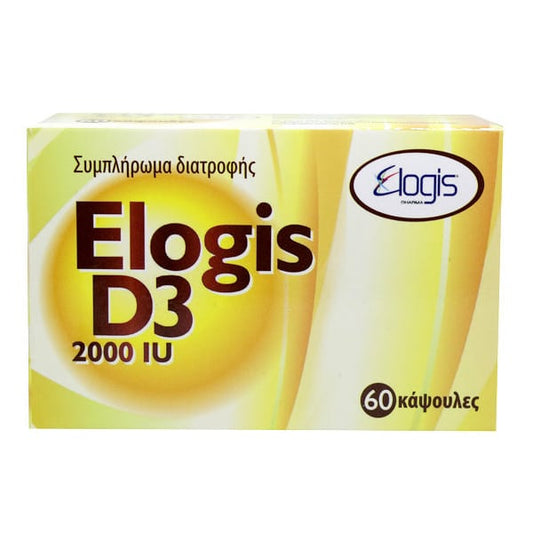 Elogis D3 2000IU  60 kapele