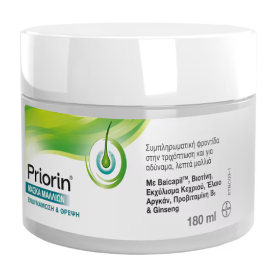 Priorin Hair Mask for Enhancing Hair Growth & Shine  180 ml