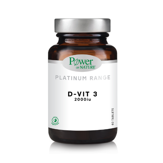 Power of Nature Platinum Range D-Vit3 2000IU  60 tableta