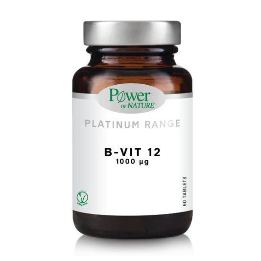 Power of Nature Platinum Range B-Vit12 1000 μg 60 tableta