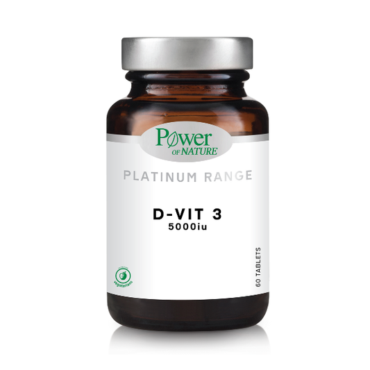 Power of Nature Platinum Range D-Vit3 5000iu  60 tableta
