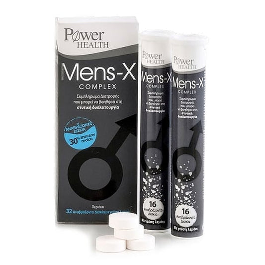 Power of Nature Mens X Complex with Stevia Lemon Flavor  32eff.tabs