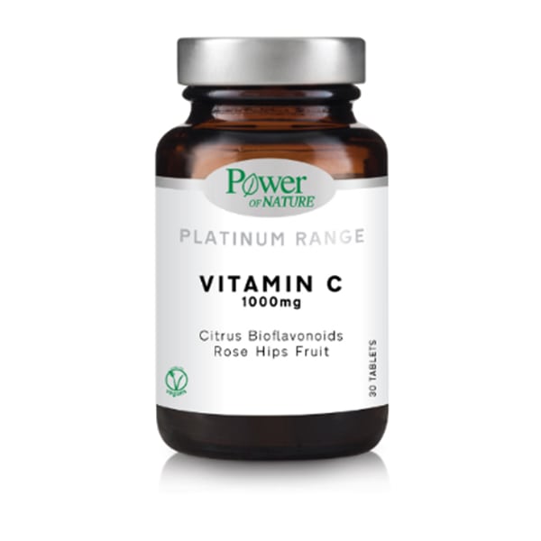 Power of Nature Platinum Range Vitamin C 1000mg  30 tableta