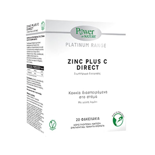 Power of Nature Platinum Range Zinc Plus C Direct  20 shkopinj