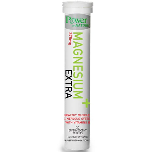 Power of Nature Magnesium Extra 375mg  20 tableta efektive