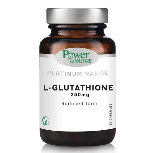 Power Of Nature Platinum Range L-Glutathione 250mg  30 kapsula