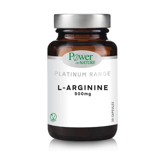 Power of Nature Platinum Range L-Arginine 500mg  30 kapsula