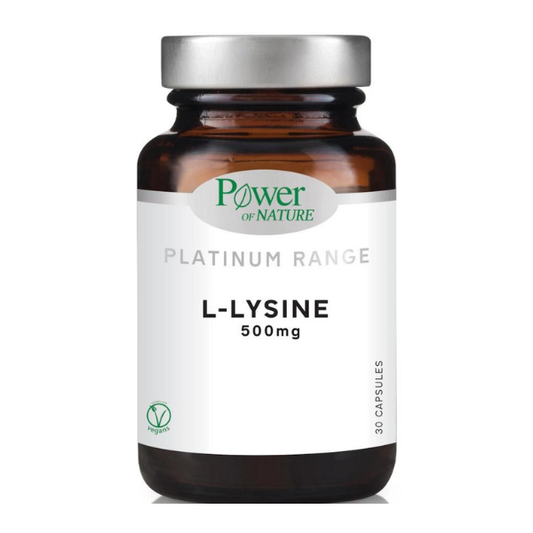 Power of Nature Platinum Range L-Lysine 500mg  30 kapsula
