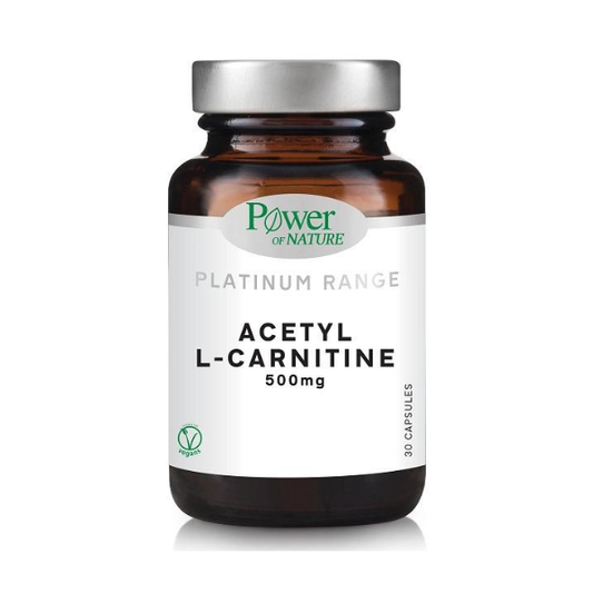Power of Nature Platinum Range Acetyl L-Carnitine 500mg  30 kapsula