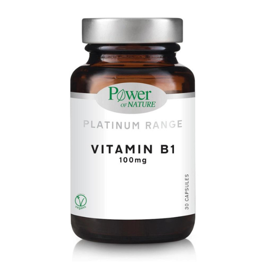 Power of Nature Platinum Range Vitamin B1 100mg  30 kapsula