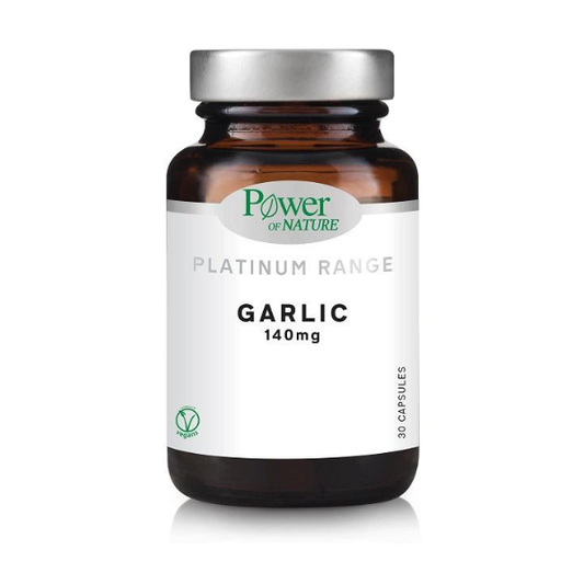 Power of Nature Platinum Range Garlic 140mg  30 kapsula