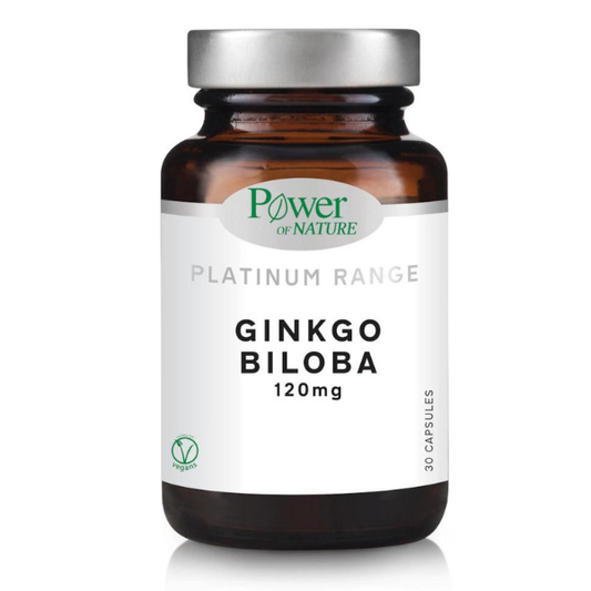 Power of Nature Platinum Range Ginkgo Biloba 120mg  30 kapsula