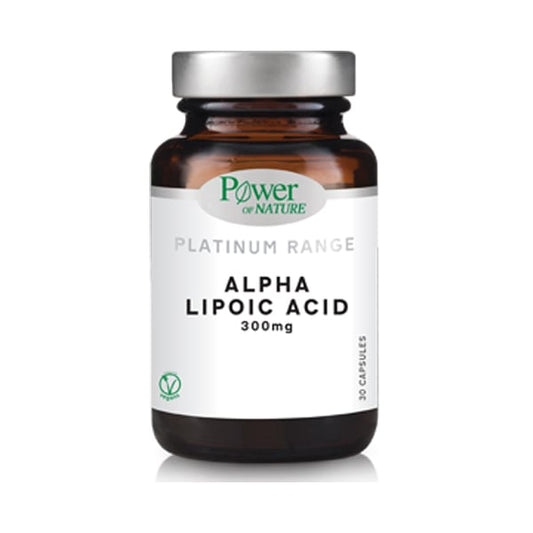 Power of Nature Platinum Range Alpha Lipoic Acid 300mg  30 kapsula