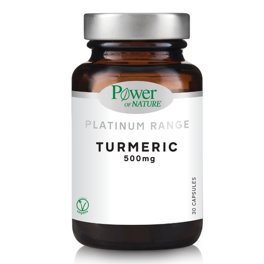 Power of Nature Platinum Range Turmeric 500mg  30 kapsula
