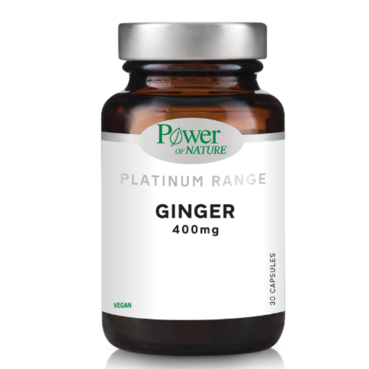 Power Of Nature Platinum Range Ginger 400mg  30 kapsula