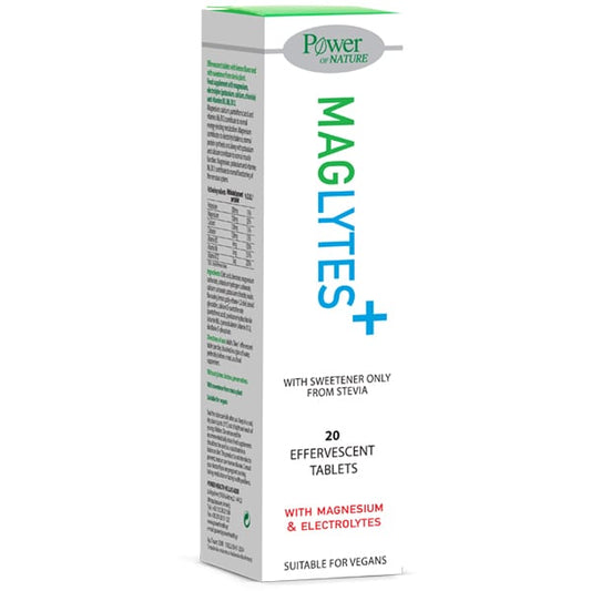 Power of Nature Maglytes with Magnesium & Electrolytes  20 tableta efektive