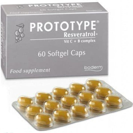 Boderm Prototype Resveratrol  60 kapsula të buta
