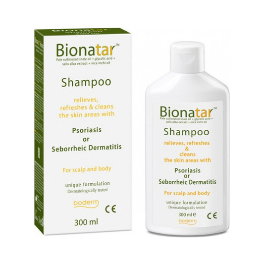 Boderm Bionatar Shampoo for Psoriasis & Seborrheic Dermatitis  300 ml