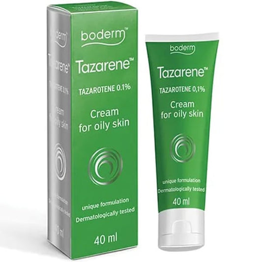 Boderm Tazarene 0.1% Cream for Oily Skin  40 ml