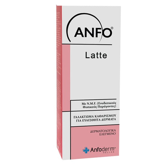 Anfo Latte Cleansing Emulsion for Sensitive Skin  200 ml