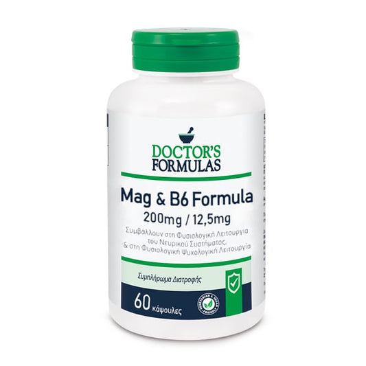 Doctor's Formulas Mag & B6 Formula  60 kapele