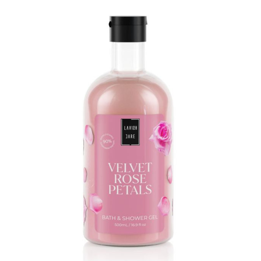 Lavish Care Bath & Shower gel Velvet Rose Petals  500 ml