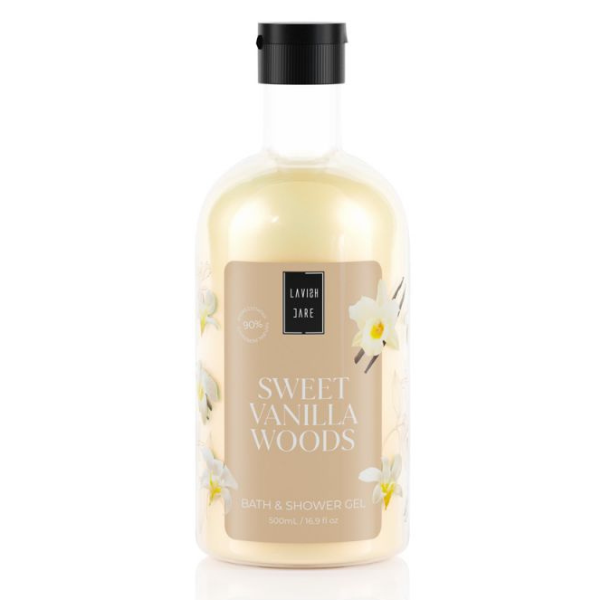 Lavish Care Bath & Shower Gel Sweet Vanilla Woods  500 ml