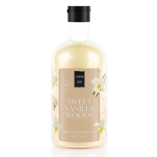 Lavish Care Bath & Shower Gel Sweet Vanilla Woods  500 ml