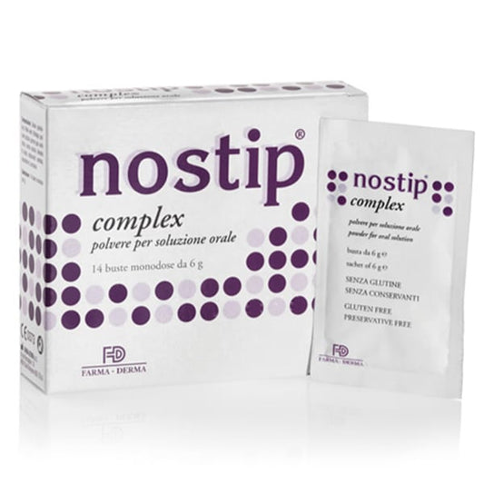 Nostip Complex Oral Solution Powder Against Constipation  14 bustina