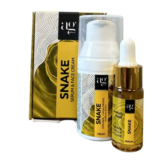 Ag Pharm Snake Promo with Anti-Aging Face Serum, 10ml & Moisturizing Face Cream, 30ml  1 set