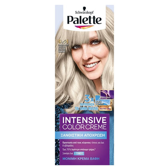 Schwarzkopf Palette Intensive Color Creme No. 9.51 Ashy Light Blonde  50 ml