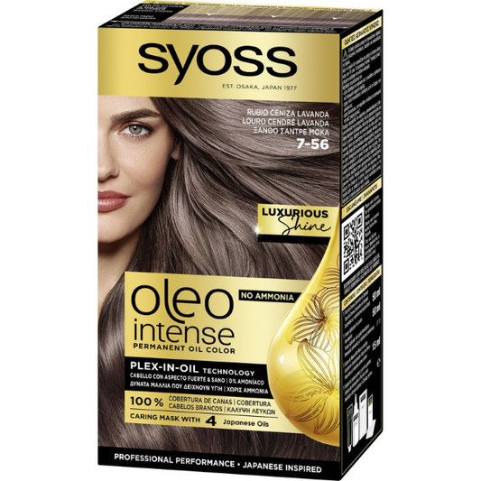 Syoss Oleo Intense Permanent Oil Color No.7-56 Blonde Santre Mocha  1 copë