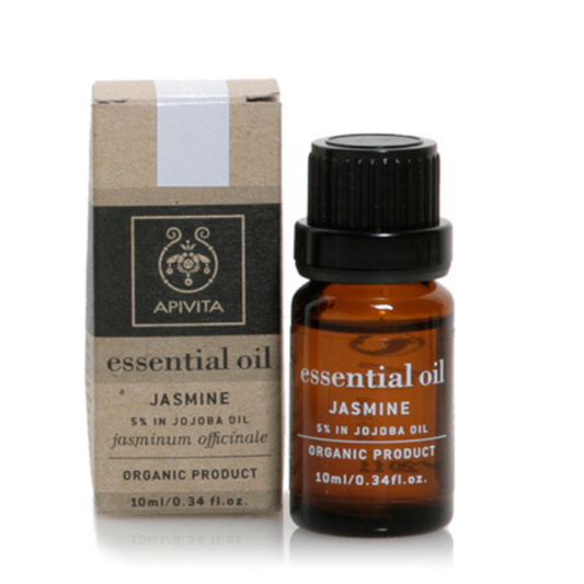 Apivita Essential Oil Jasmine 5% in Jojoba Oil  10 ml