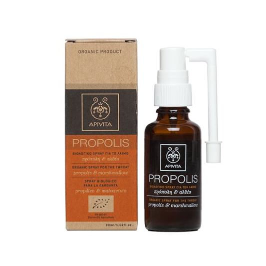 Apivita Propolis Organic Throat Spray with Propolis & Althea  30 ml