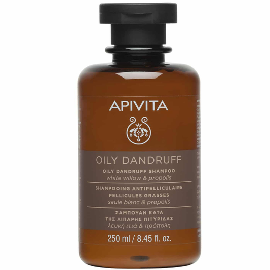 Apivita Oily Dandruff Shampoo with White Willow & Propolis  250 ml