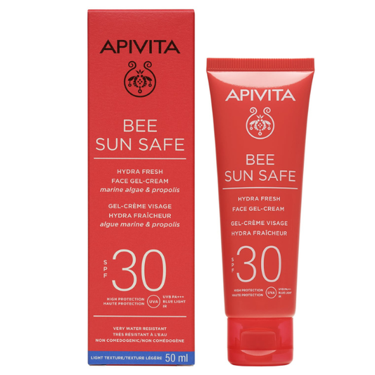 Apivita Bee Sun Safe Hydra Fresh Face Gel-Cream SPF30  50 ml