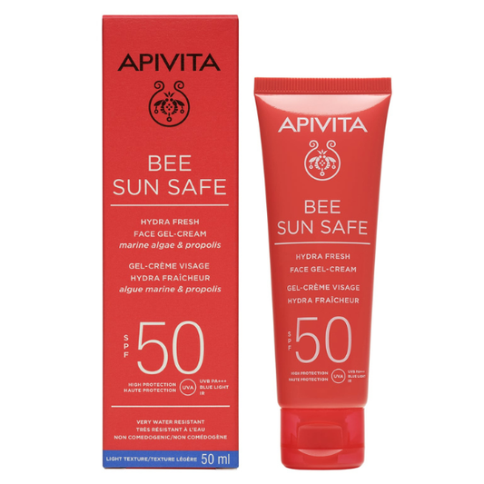 Apivita Bee Sun Safe Hydra Fresh Face Gel Cream SPF50  50 ml