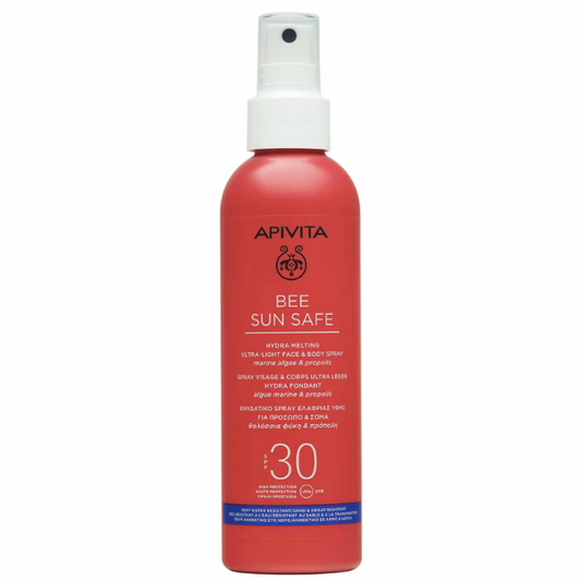 Apivita Bee Sun Safe Hydra Melting Ultra-Light Face & Body Spray SPF30  200 ml