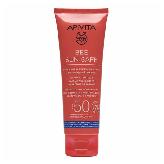 Apivita Bee Sun Safe Hydra Fresh Face & Body Milk SPF50  100 ml