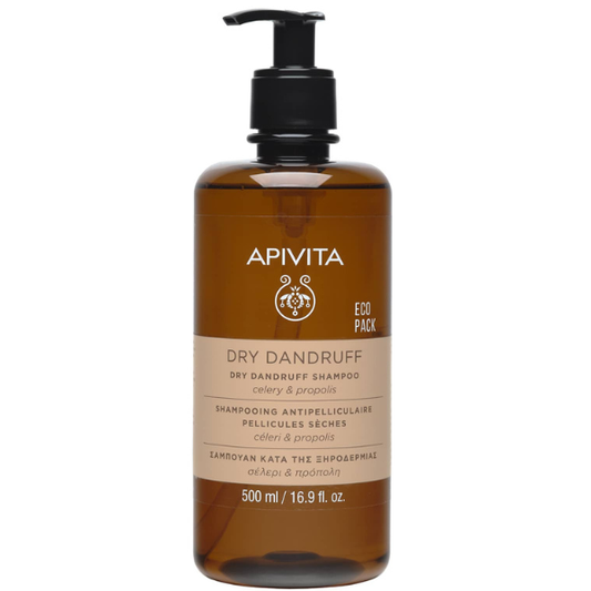 Apivita Eco Pack Dry Dandruff Shampoo Celery & Propolis  500 ml