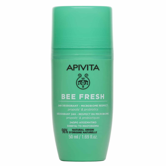 Apivita Bee Fresh 24h Deodorant Microbiome Respect  50 ml
